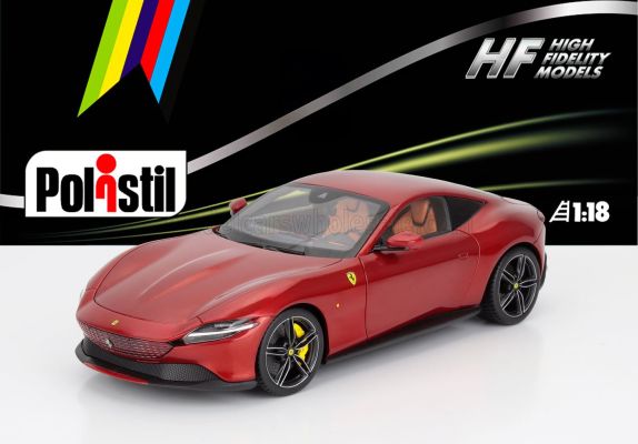 FERRARI ROMA 2019 - ROSSO MAGMA (red met.) 18FE02041-WB