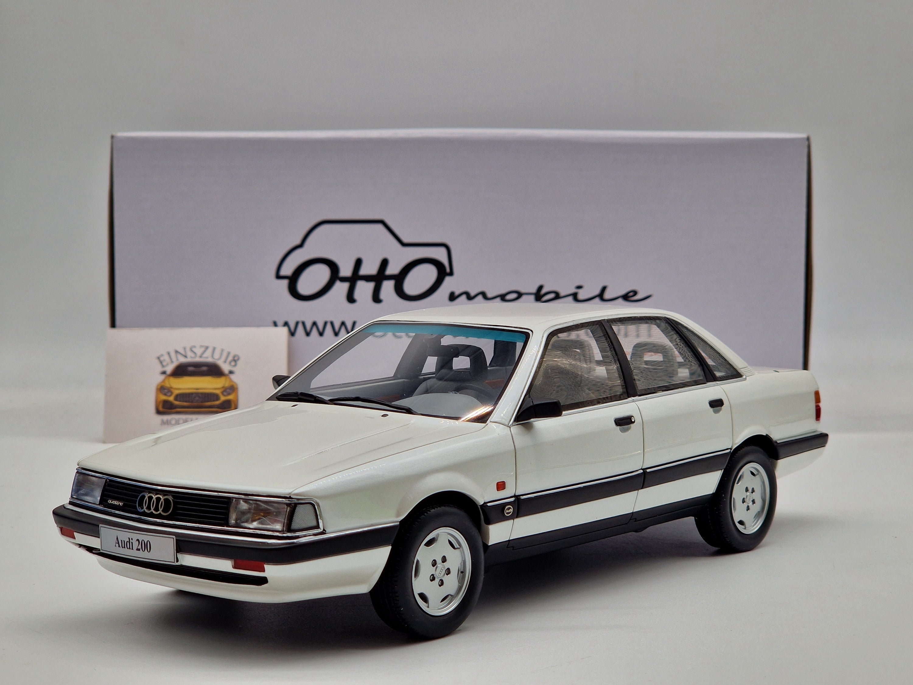 Audi 200 Quattro 20V Pearl White 9019
