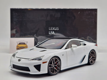 Lexus LFA Pearl White Red Interior