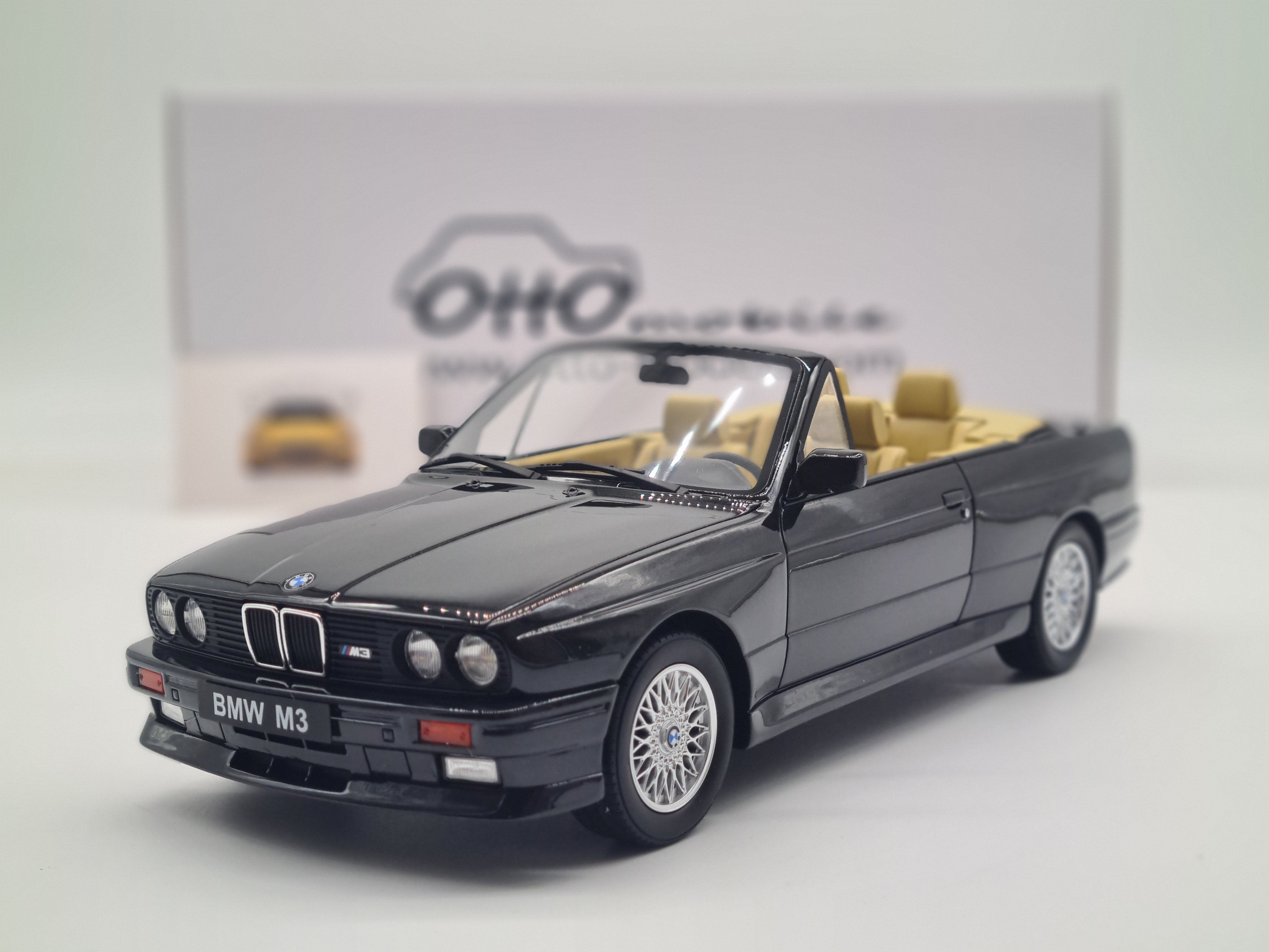 BMW E30 M3 Convertible 1989 Black