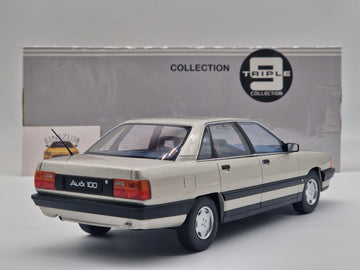 Audi 100 C3 1989 Silver Metallic