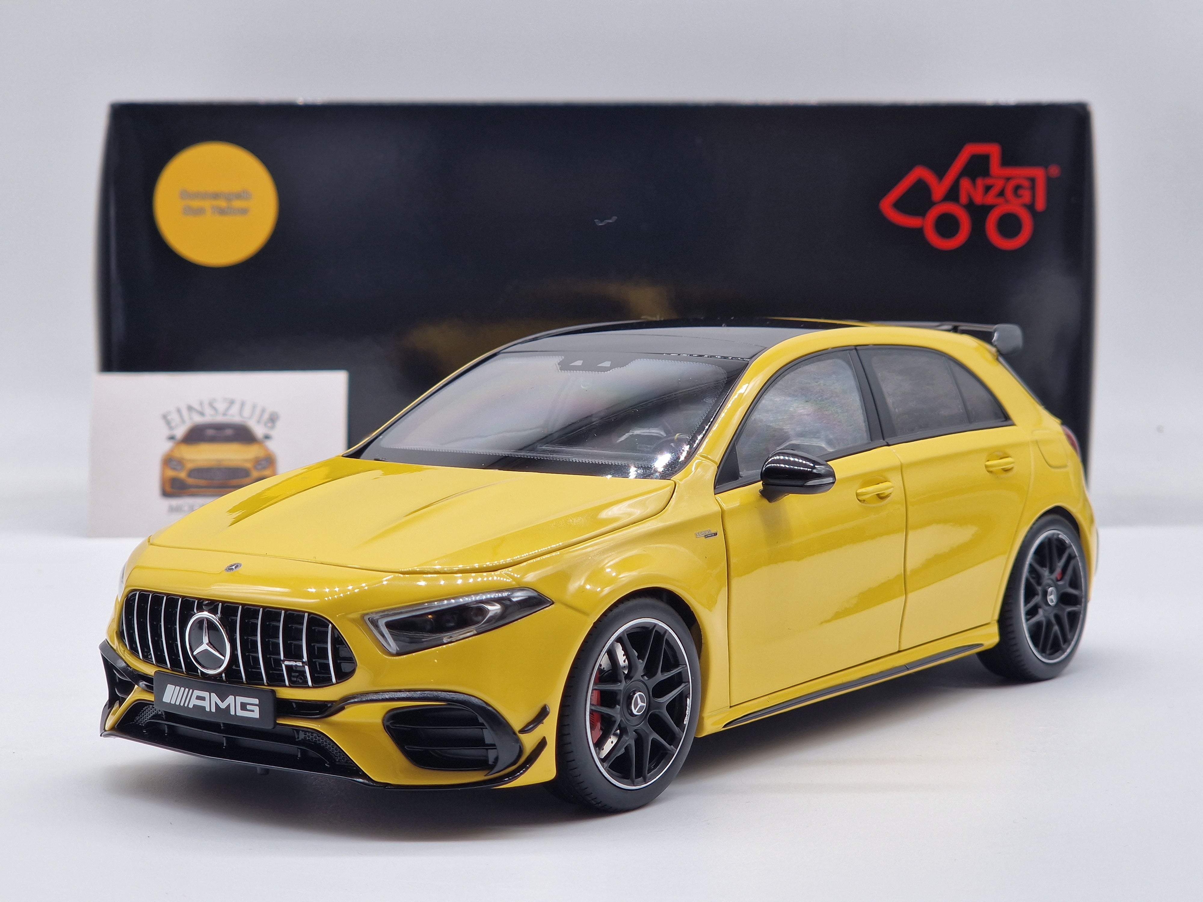 Mercedes AMG A45 S Sun Yellow