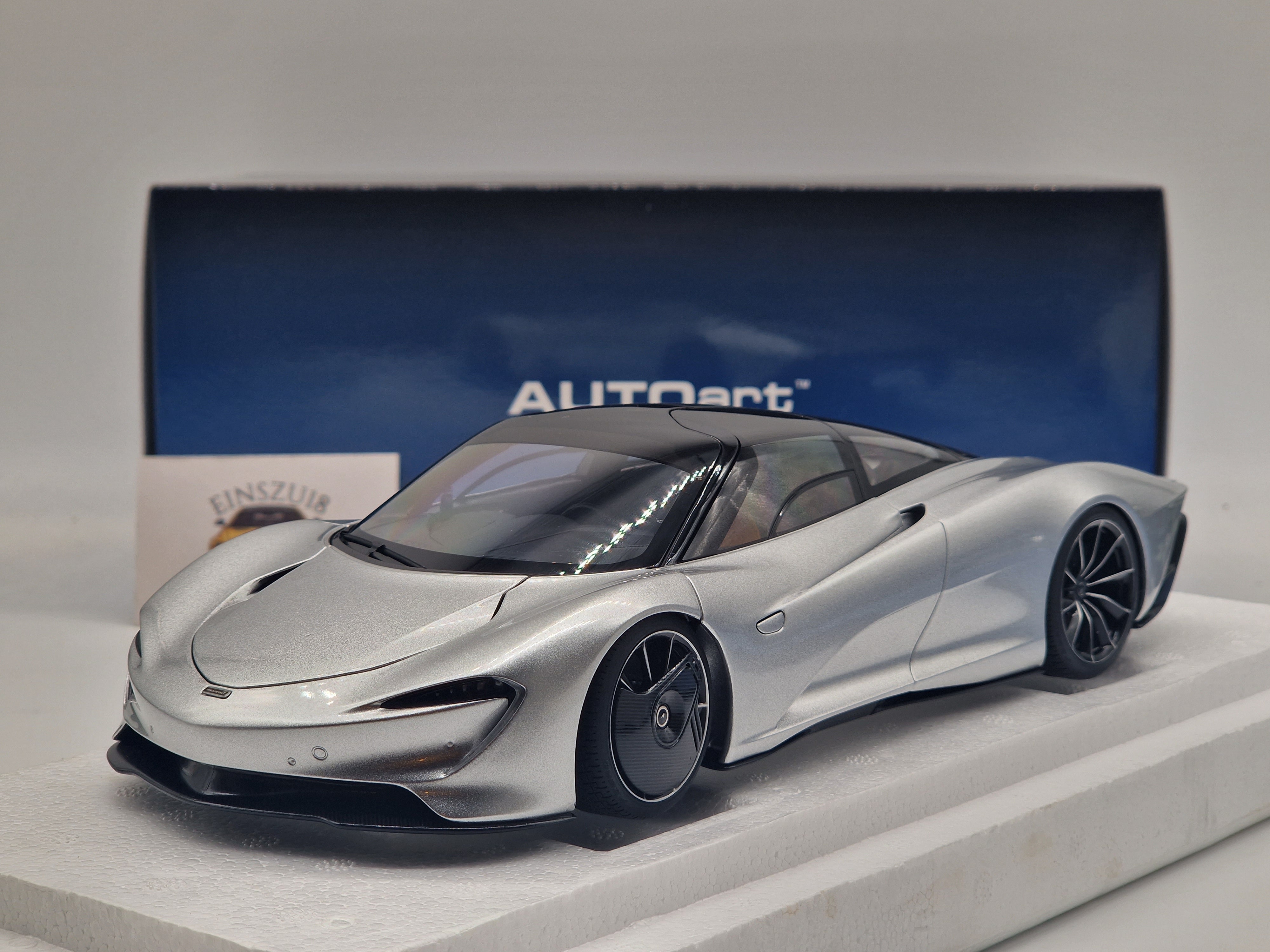 McLaren Speedtail Supernova Silver