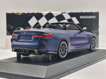 BMW M4 Cabriolét 2020 Matt Blue Metallic