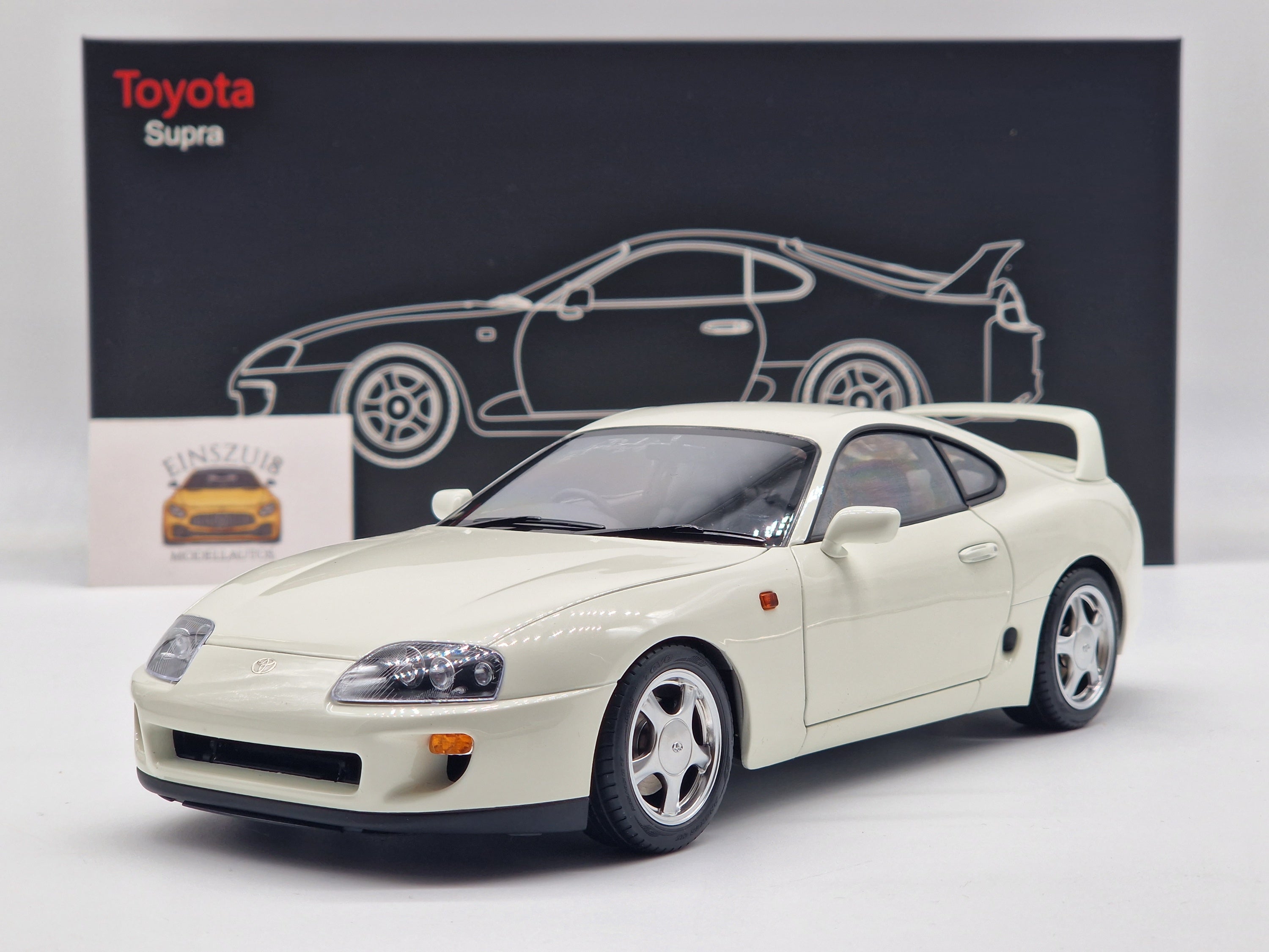 Toyota Supra A80 RHD White