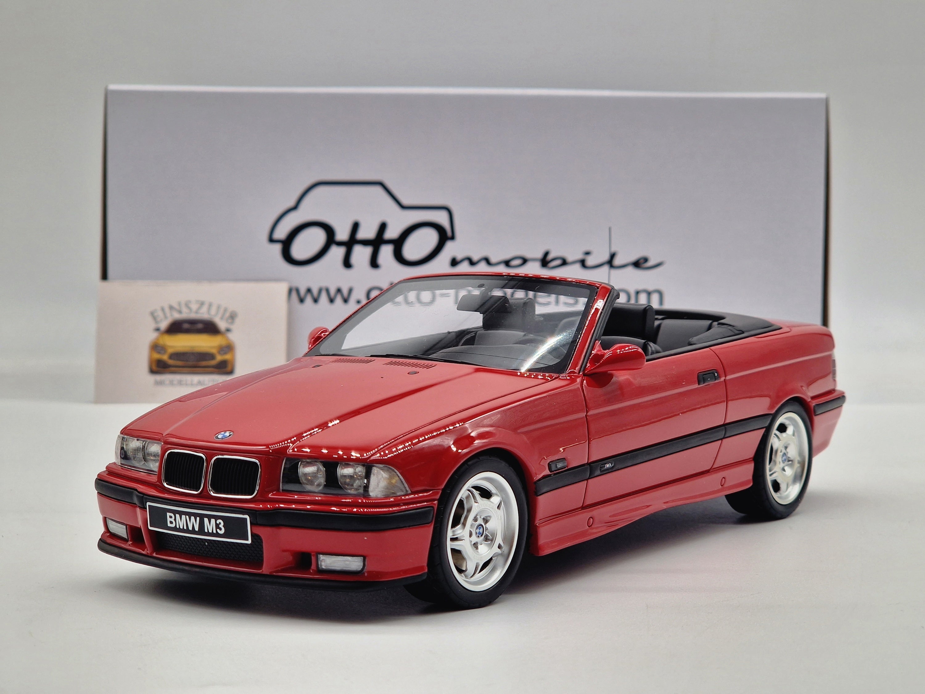 BMW E36 M3 Convertible Bright Red 308