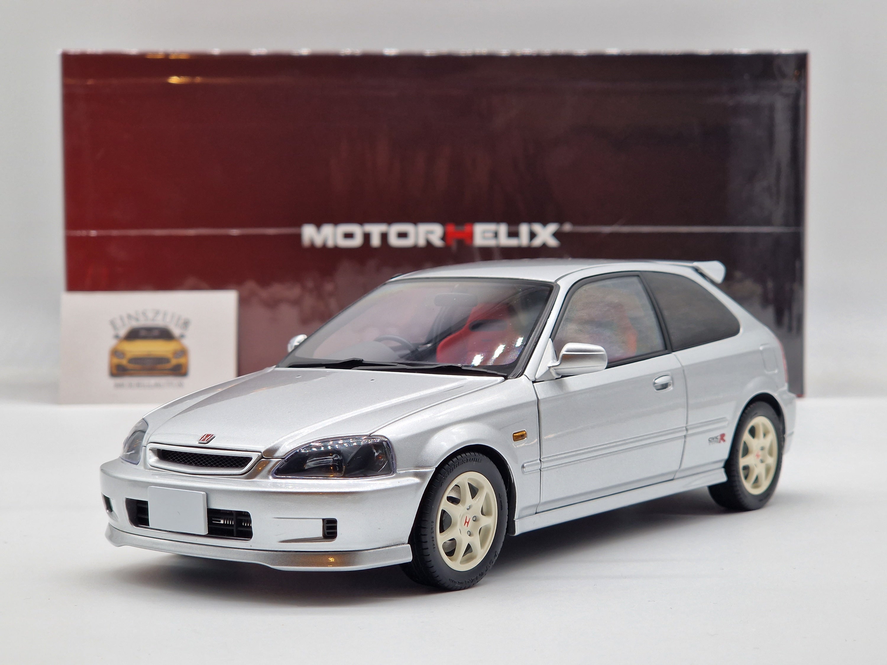 Honda Civic Type R EK9 Vogue Silver Metallic With Engine