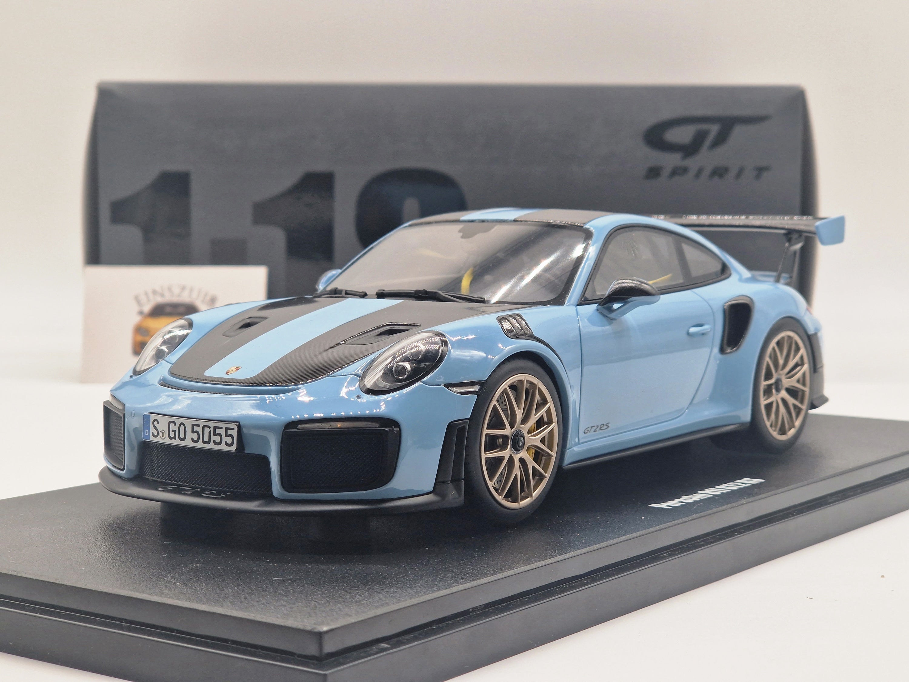 Porsche 911 991.2 GT2 RS Weissach Package Gulf Blue (Asia Exclusive)