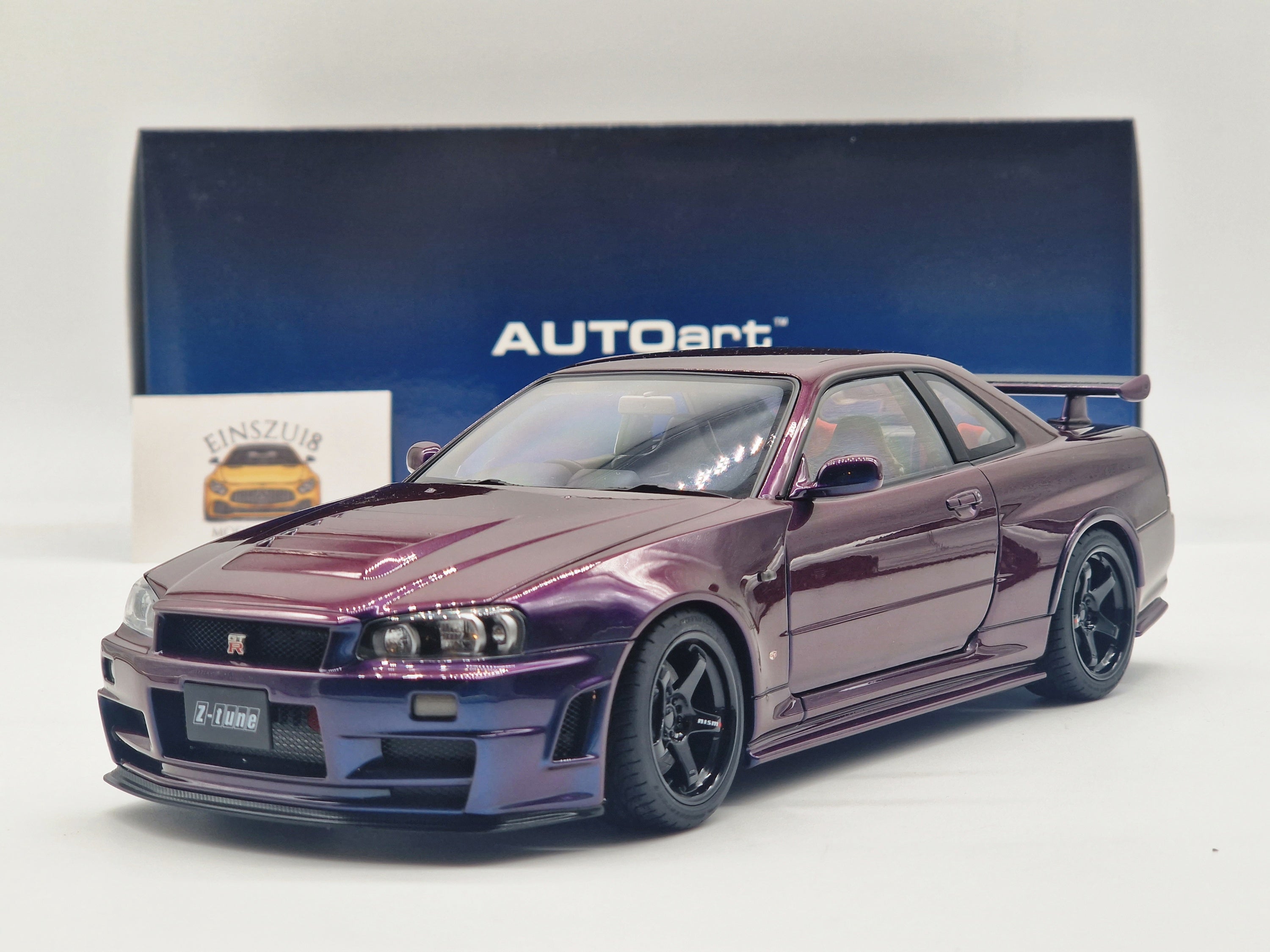 Nissan Skyline GT-R (R34) Z-tune Midnight Purple