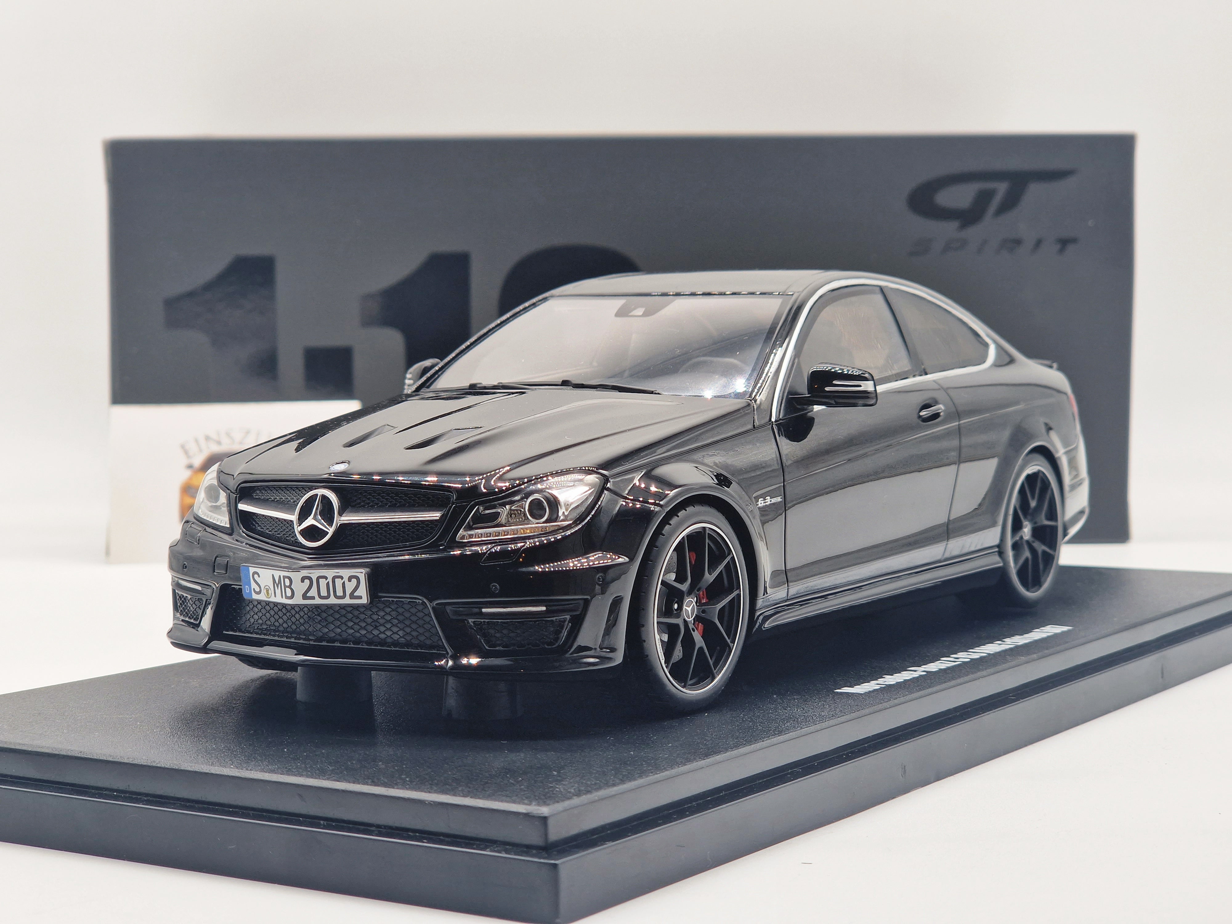 Mercedes-Benz C63 AMG Edition 507 Black 2013 (Asia Exclusive)