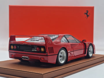 Ferrari F40 Valeo S/N 79883 Personal Car Gianni Agnelli Red (BBR-Kyosho)