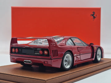 Ferrari F40 Metallic Red / Italian Stripe (BBR-Kyosho)