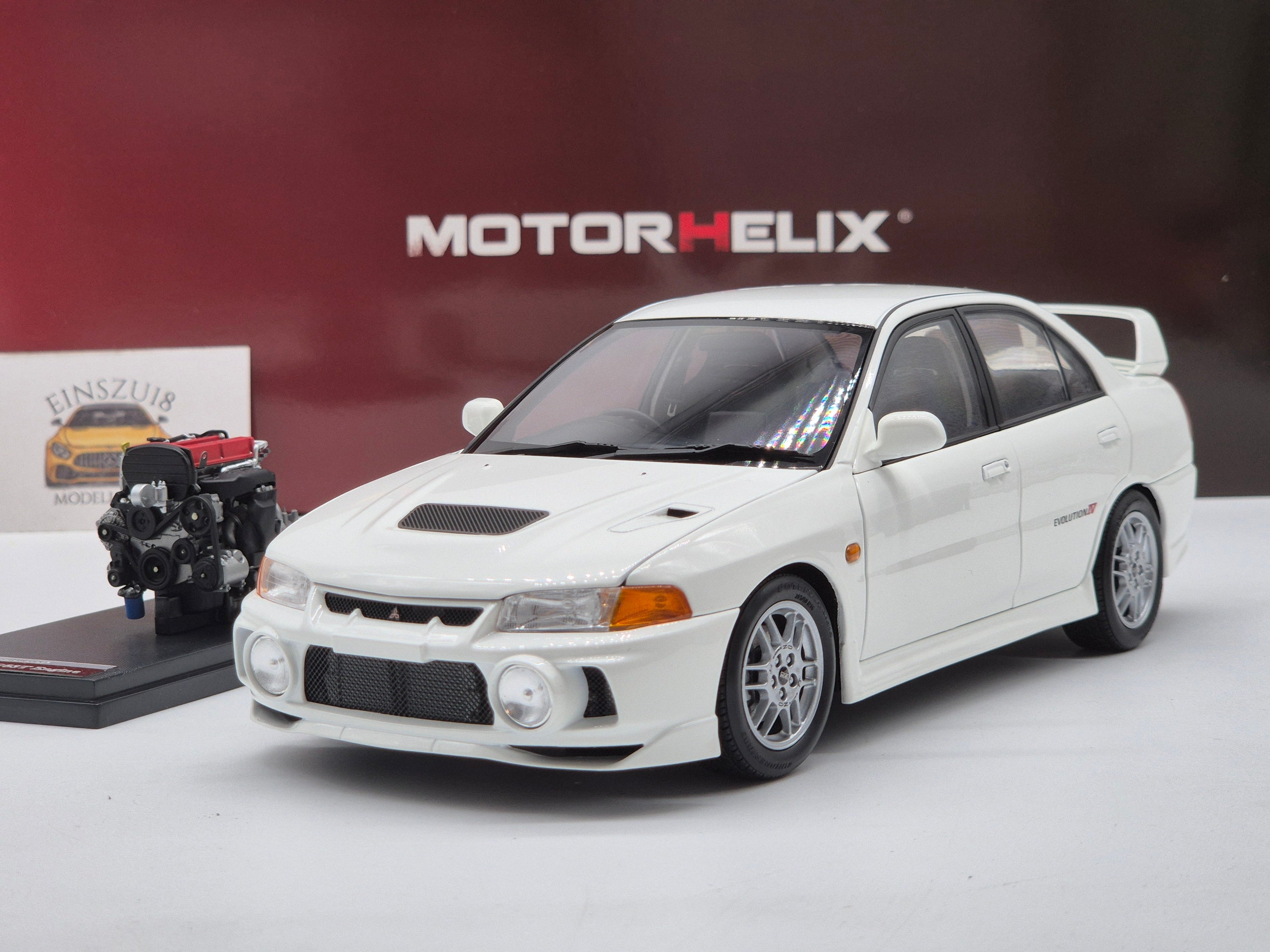 Mitsubishi Lancer EVO Evolution IV 1999 Scotia White