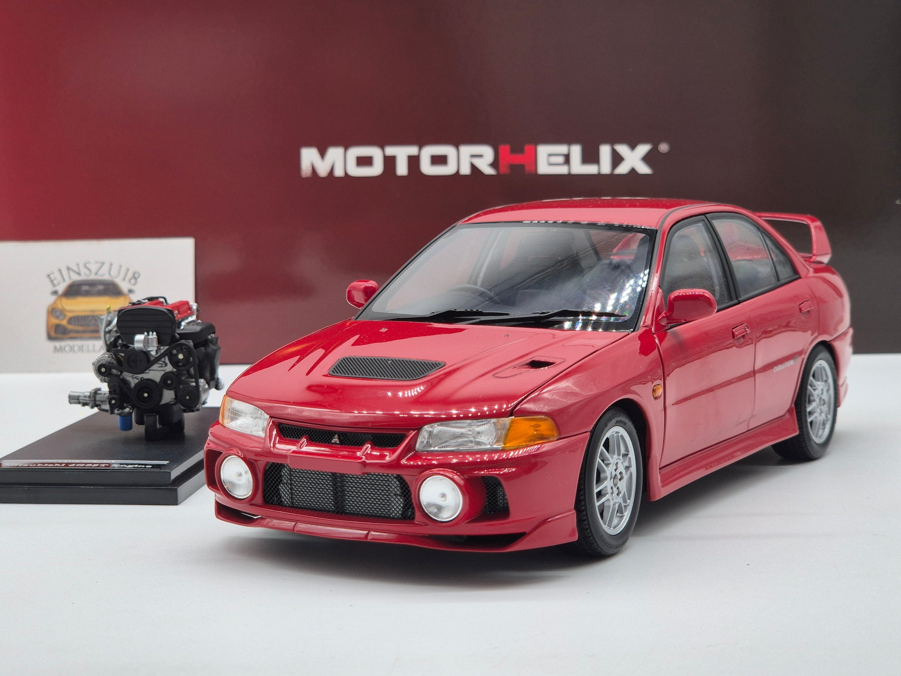 Mitsubishi Lancer EVO Evolution IV 1999 Palma Red