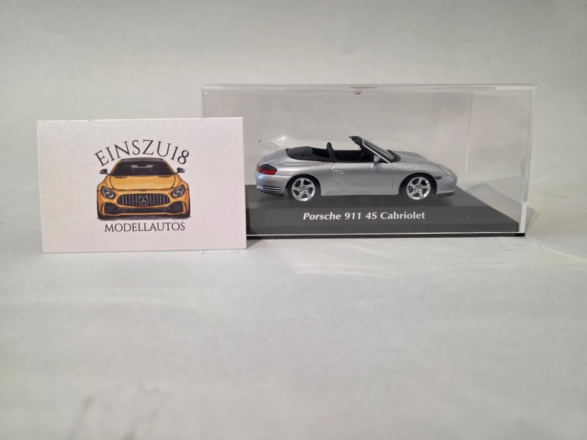 PORSCHE 911 4S CABRIOLET – 2003 – Silver