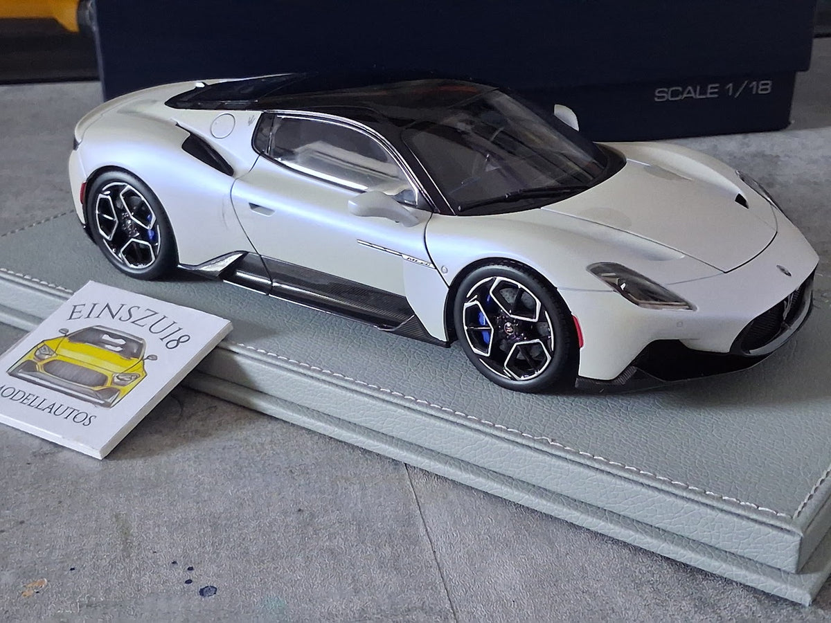 1:18 BBR Models Maserati MC20 (2020) Bianco Audace HE180051AMA