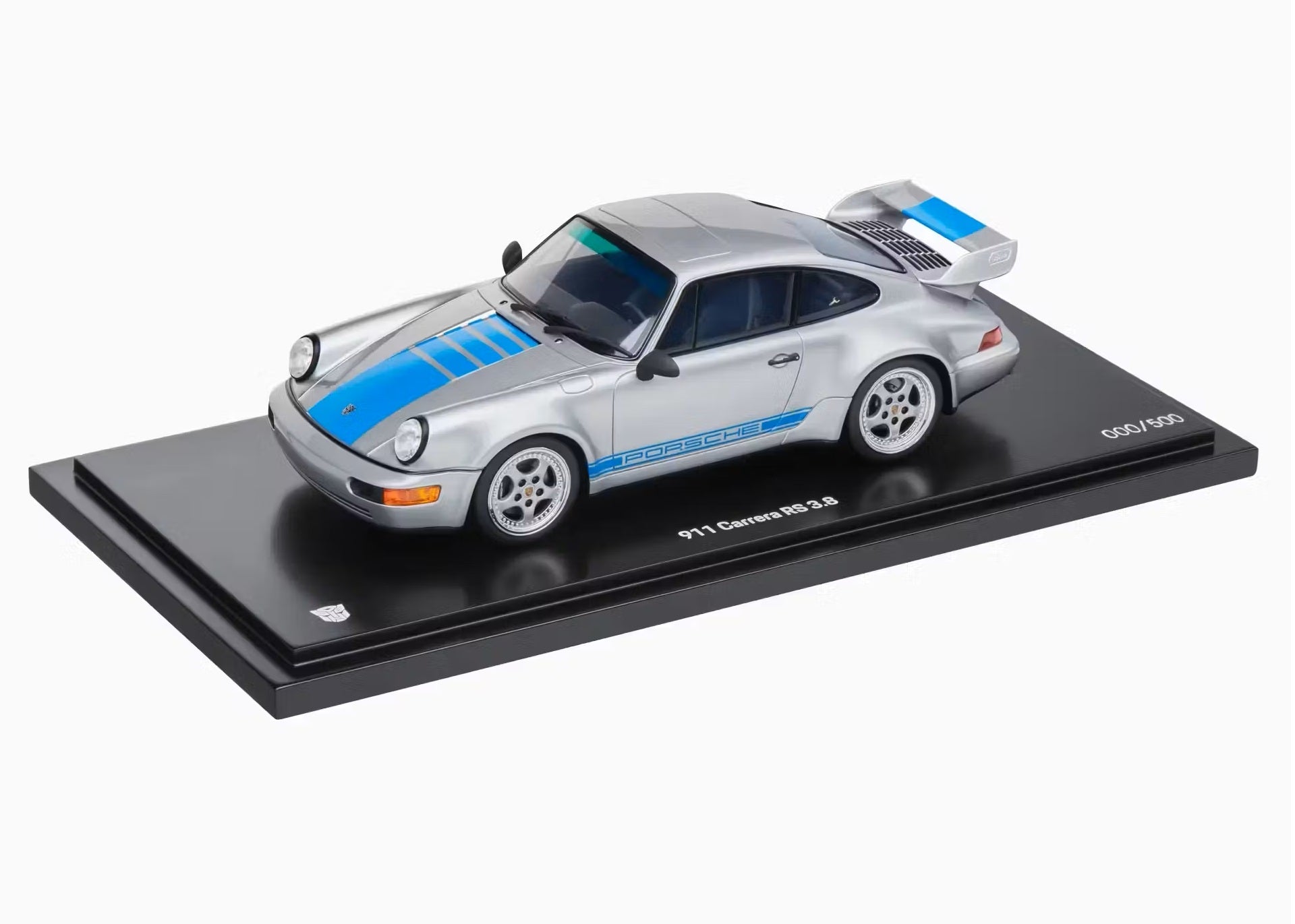 Porsche 911 Carrera RS 3.8 „Mirage“ Silver / Blue WAP0211850R964