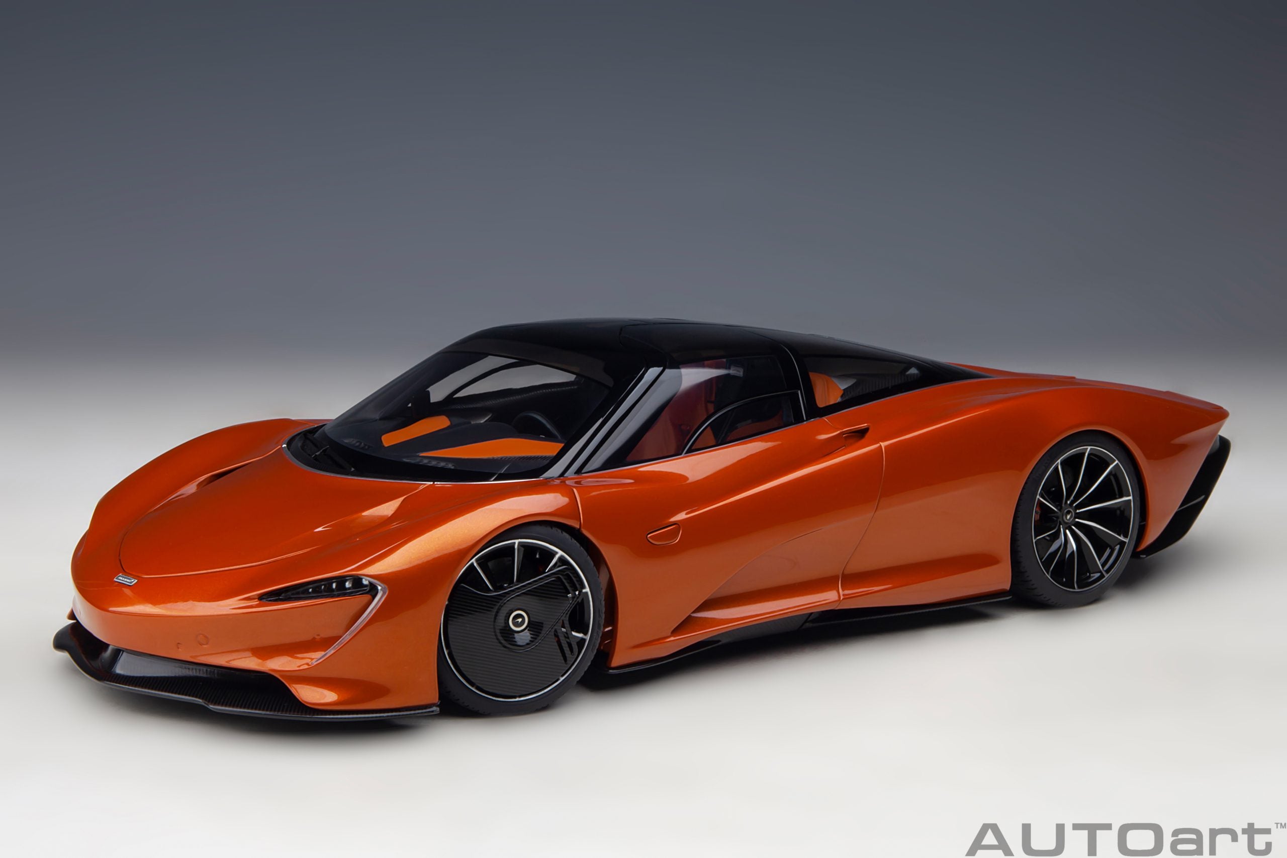 McLaren Speedtail Volcano Orange