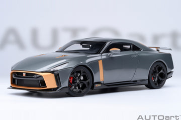 Nissan GT-R50 by Italdesign Liquid Kinetic Silver / Energetic Sigma Gold