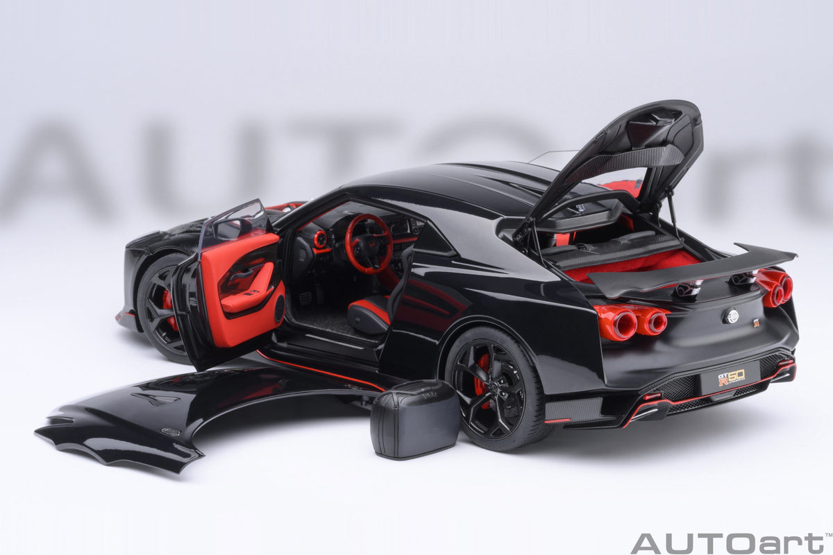 Nissan GT-R50 by Italdesign Black / Matt Black