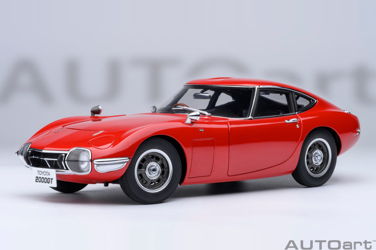 AUTOart 1:18 Toyota 2000GT red) 1967