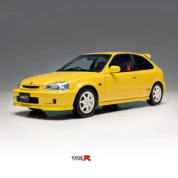 Honda Civic Type R EK9 Sunlight Yellow With Engine