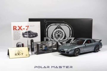 Maxda RX-7 Spirit R15 Grey with Engine