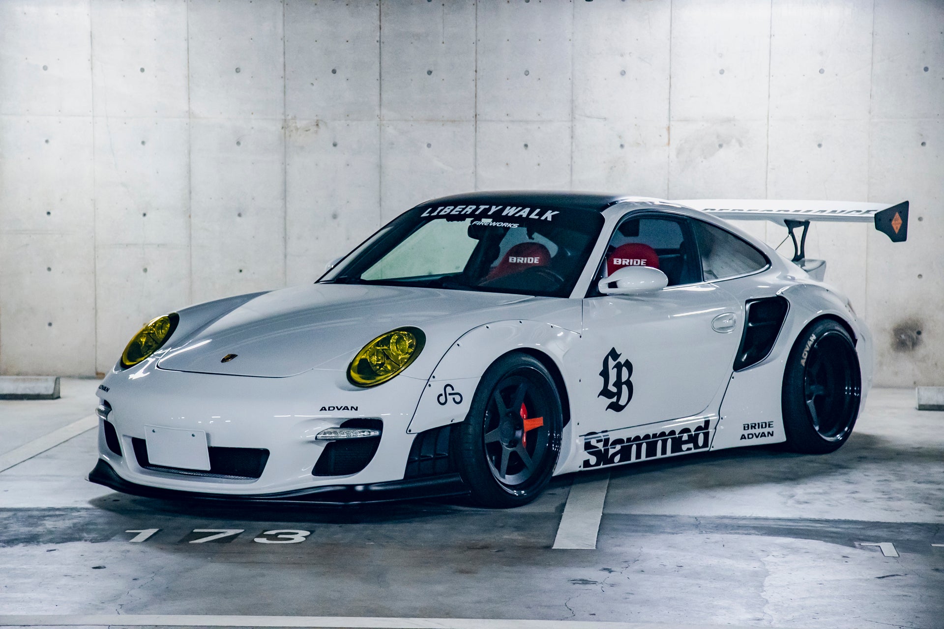 Porsche LB-Works Turbo 2024 White