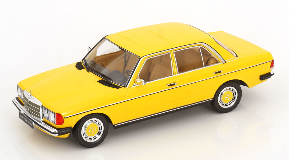 Mercedes 230E W123 1975 Sedan yellow