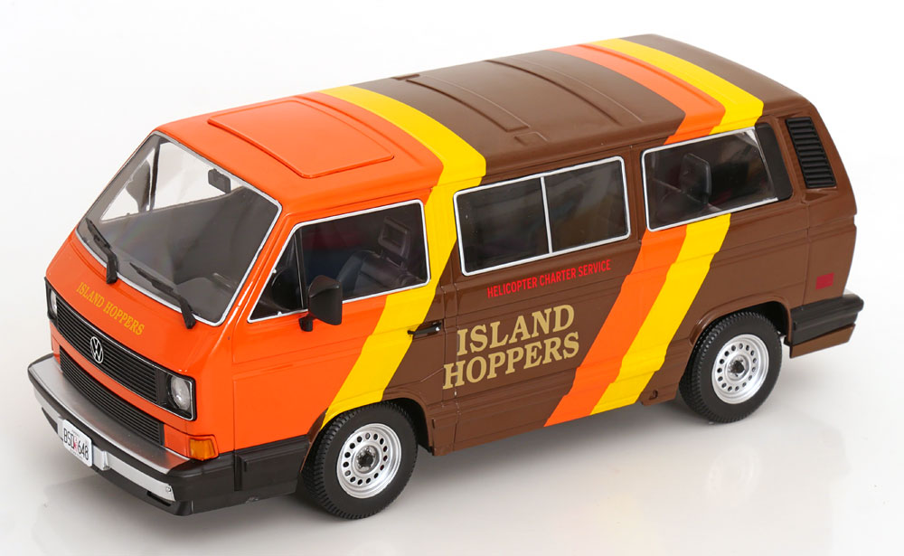 VW Vanagon GL T3 Typ 2 1984 brown/orange/yellow Island Hoppers