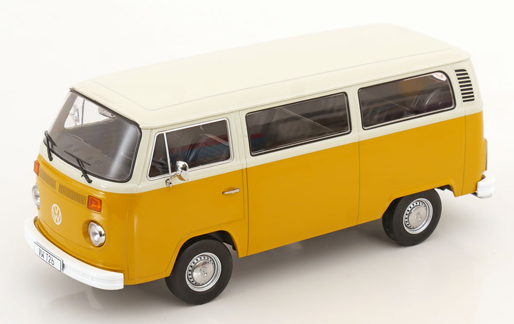 VW Bus T2b 1972 yellow/white