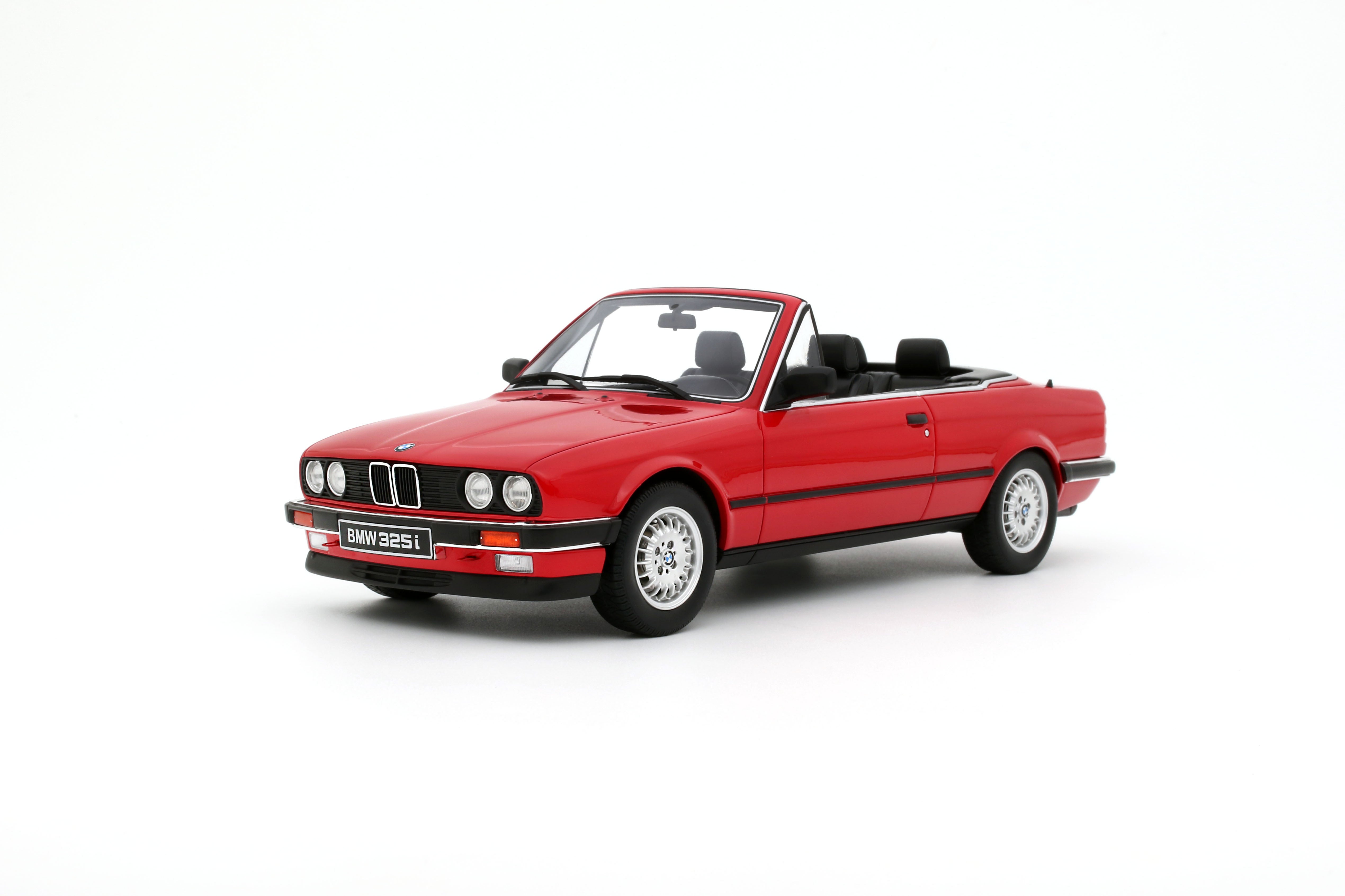 BMW 325i E30 Convertible 1986 Bright Red