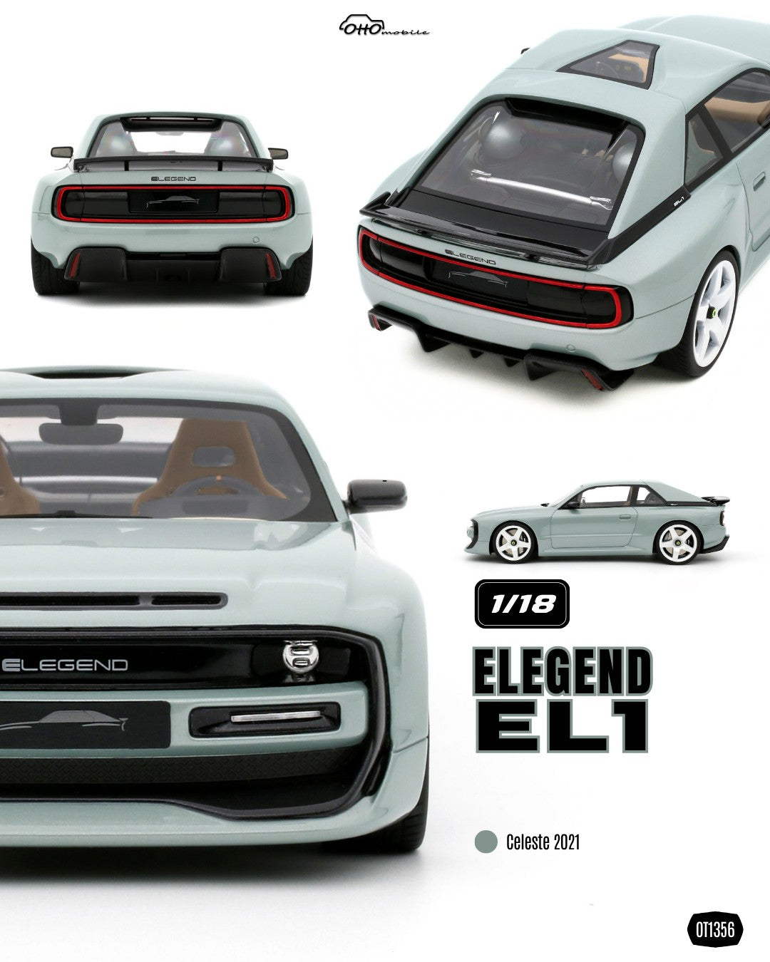 1:18 ELEGEND EL1 CELESTE 2021 - OT1356