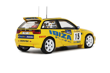 Seat Ibiza Kitcar Yellow H.Rovanpera Rallye Monte Carlo 1998