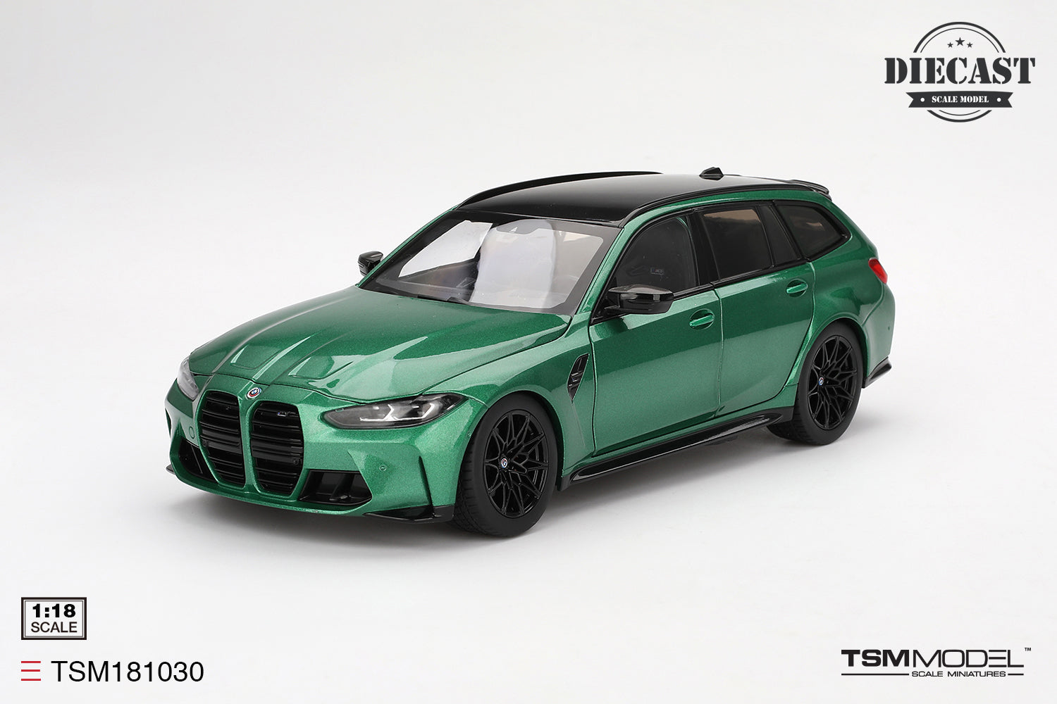 BMW M3 Touring G81 2023 Isle of Man Green Metallic (All Open)