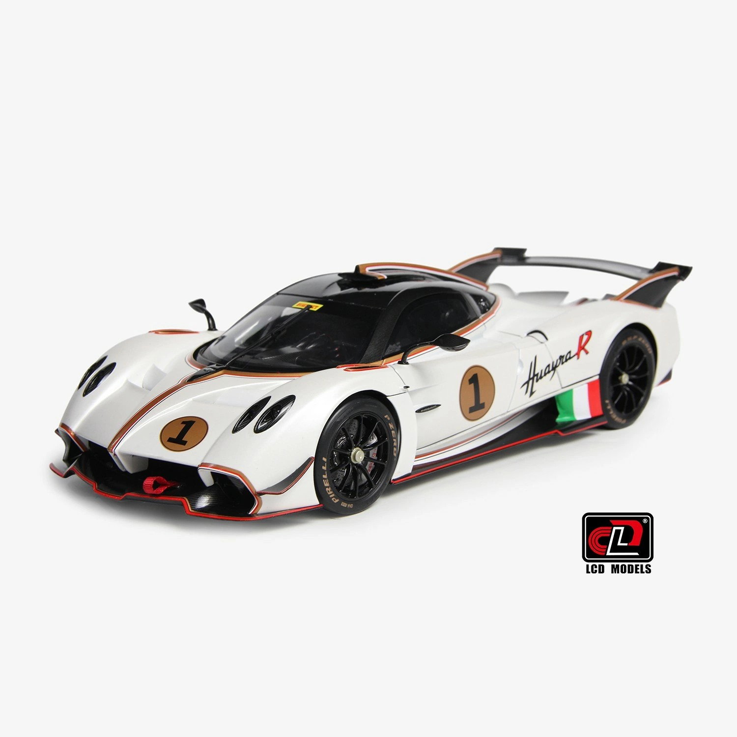 Pagani Huayra R Pearl White