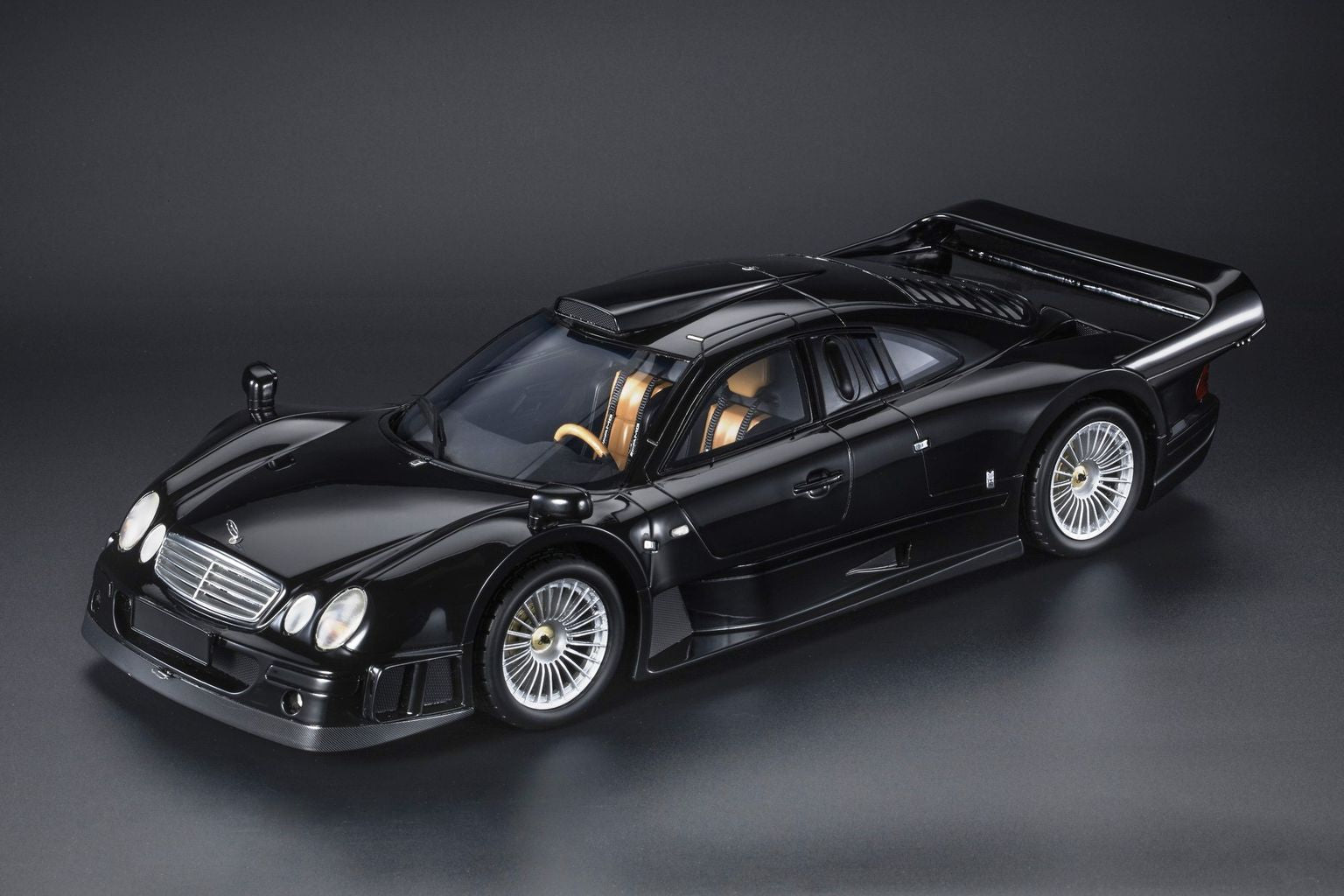 Mercedes-Benz CLK GTR 1998 Black 1:12