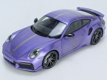 Porsche 911 (992) Turbo S Coupe Sport Design 2021 Viola (All Open)