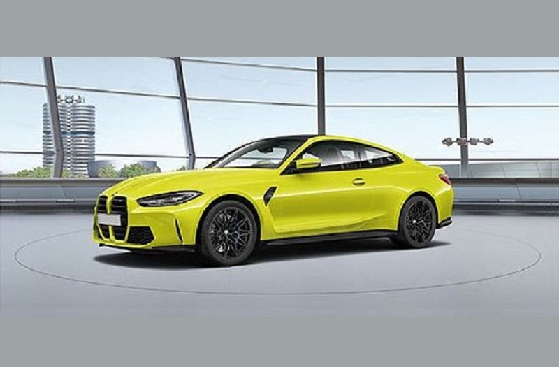 BMW M4 G82 2020 Yellow