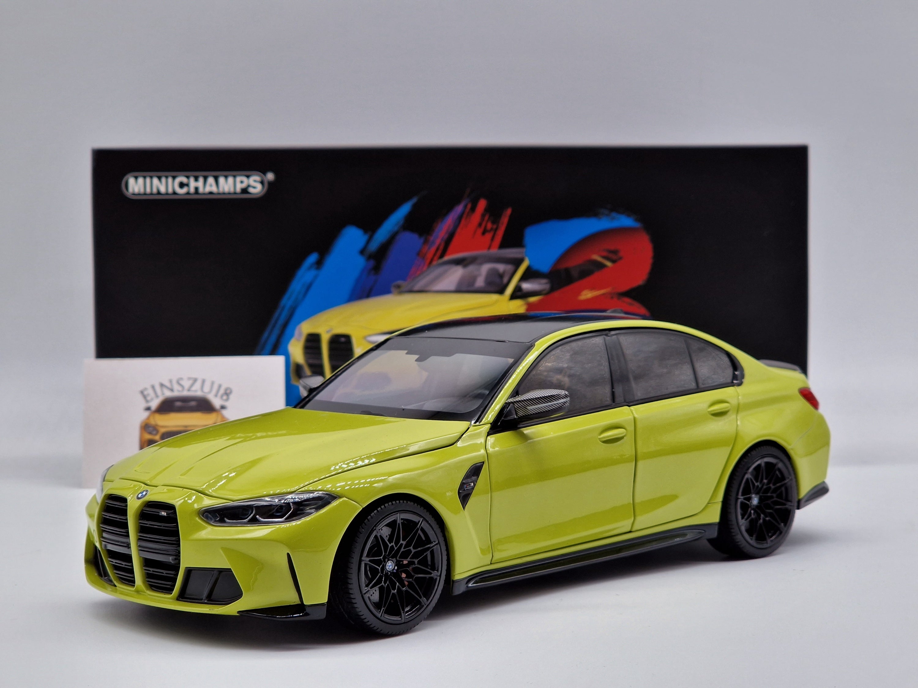 BMW M3 Competition G80 Sao Paulo Yellow (All Open)