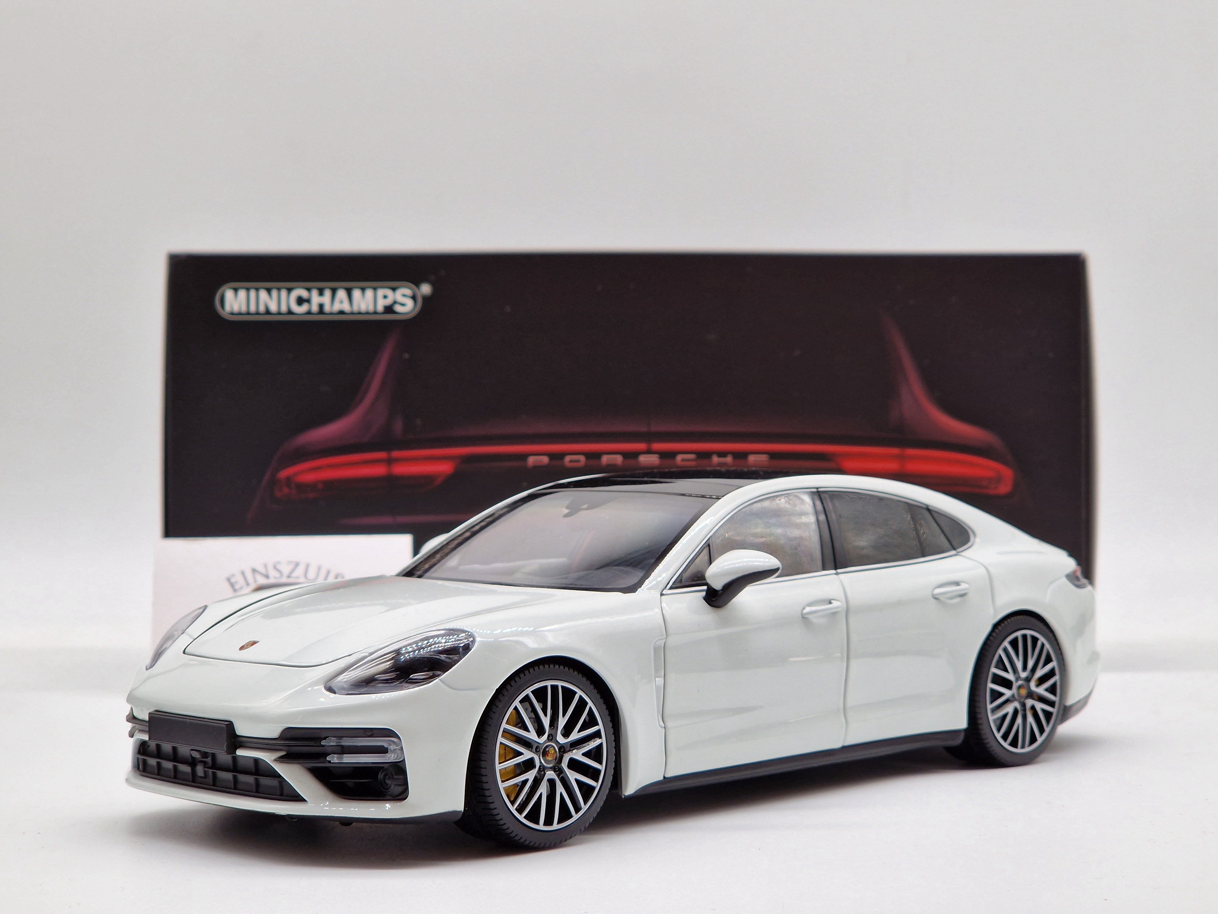 Porsche Panamera Turbo S 2020 Carrara White Metallic (All Open)