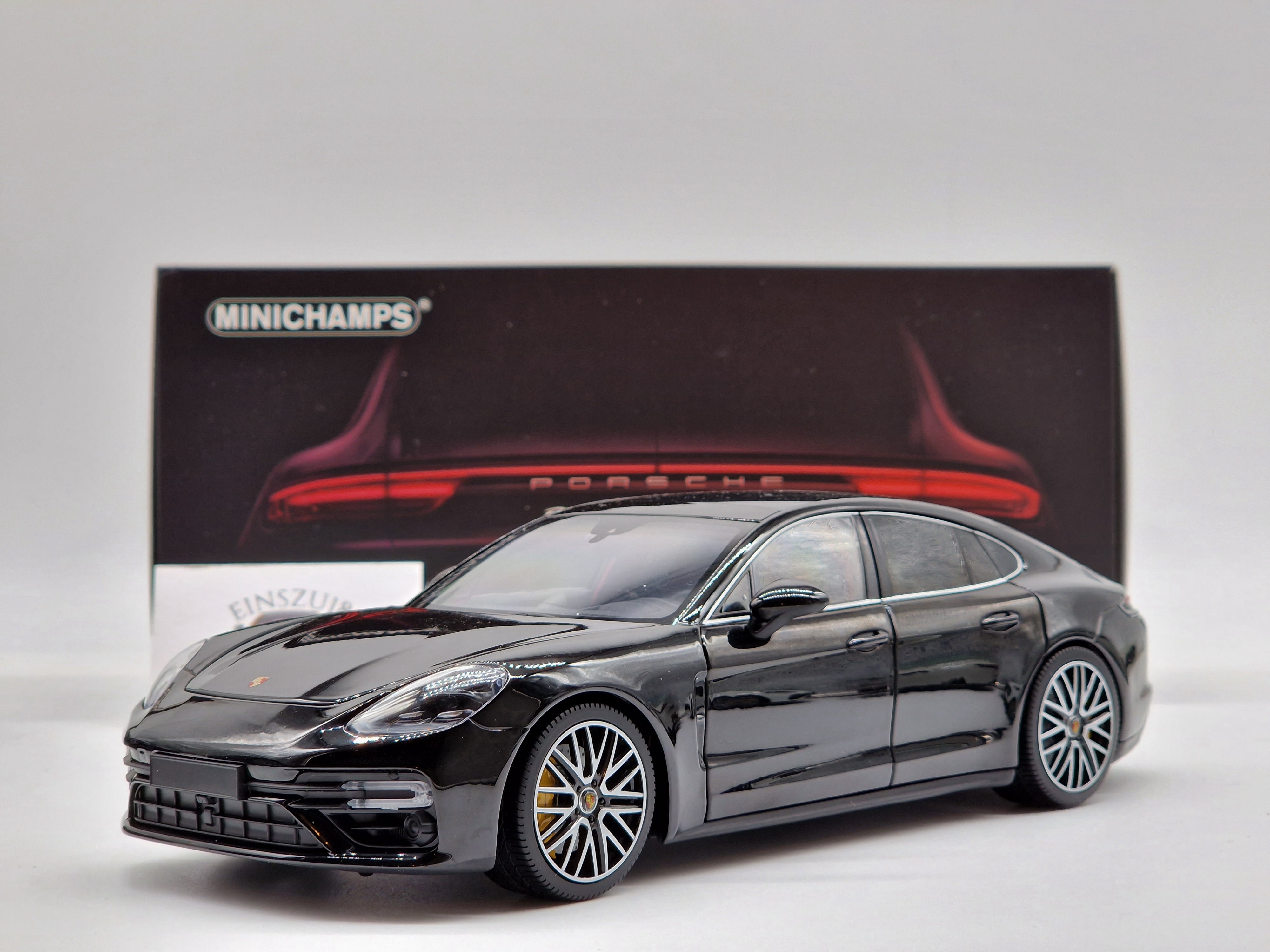 Porsche Panamera Turbo S 2020 Jet Black Metallic (All Open)