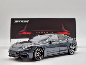 Porsche Panamera Turbo S 2020 Volcano Grey Metallic (All Open)