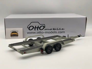 Autotransportanhänger / Trailer für 1:18 Modellautos