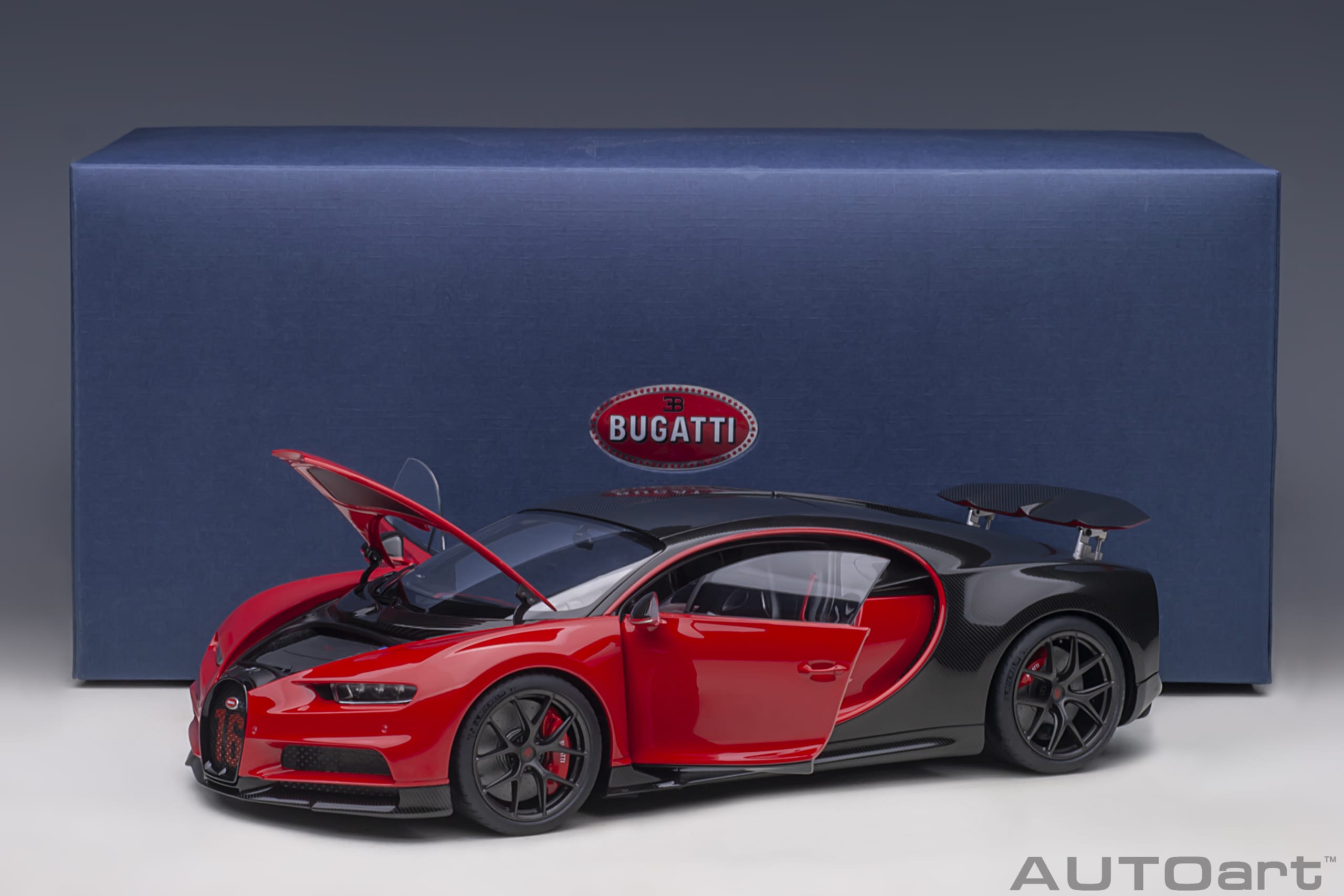 Bugatti Chiron Sport Italian Red / Carbon