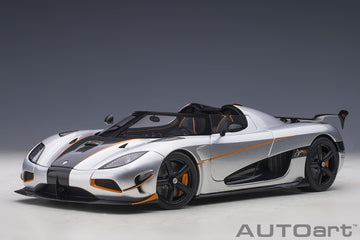 Koenigsegg Agera RS Moon Silver / Carbon / Orange Accents