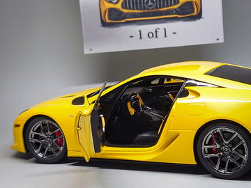 Lexus LFA 2010 Pearl Yellow (EINSZU18 - 1 of 1)