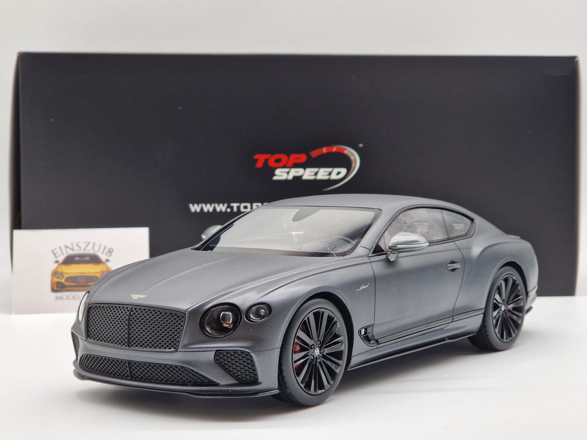 Bentley Continental GT Speed 2022 Anthracite Satin