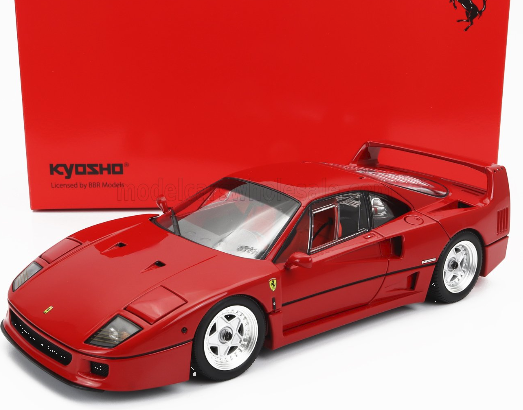 Ferrari F40 1987 Red / Lexan Windows *High-End-Model*