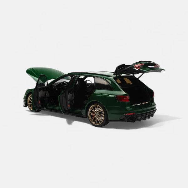 Audi RS4 B9 Darwin Green Metallic